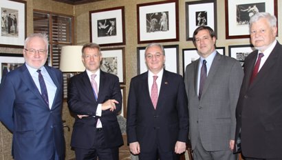 Armenia FM meets with OSCE Minsk Group Co-Chairs in New York