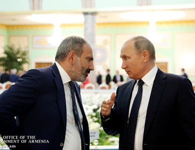 Newspaper: Russia’s Putin to stay in Yerevan for just several hours
