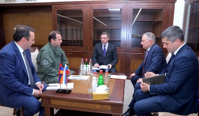 Դավիթ Տոնոյանը հանդիպել է ՌԴ ՊՆ միջազգային ռազմական համագործակցության գլխավոր վարչության պետին