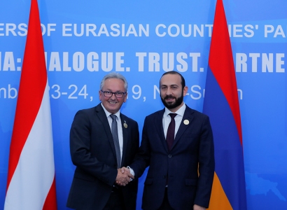 Armenian parliament speaker meets chair of Austrian Federal Council
