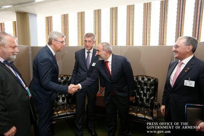 Armenia, Czech Rep. PMs discuss bilateral cooperation