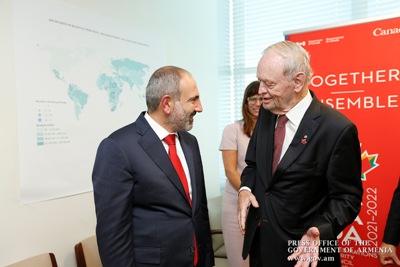 Canada ex-Premier to Armenia’s Pashinyan: You have extraordinary political career