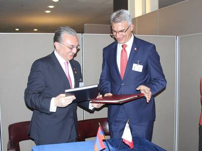 Double taxation agreement signed between Armenia and Malta