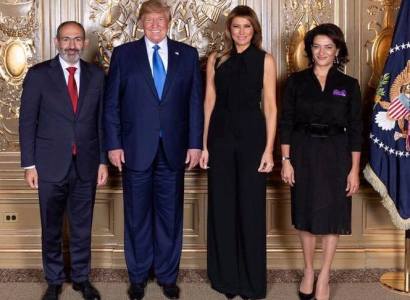 Armenian PM posts photo with Trump