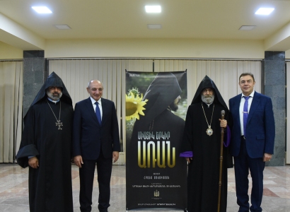 Artsakh President attends premiere of “Arran - a mystical country” movie