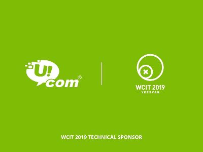 Ucom is technical sponsor of WCIT 2019, the World IT Congress to be held in Armenia
