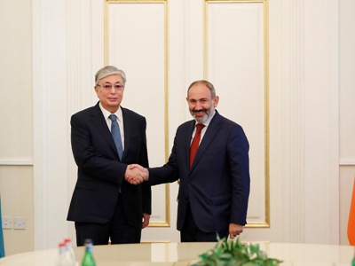 Ղազախստանը մեծ ցանկություն ունի զարգացնելու համագործակցությունը Հայաստանի հետ. Փաշինյանը՝ Կասիմ Ժոմարտ Տոկաեւին