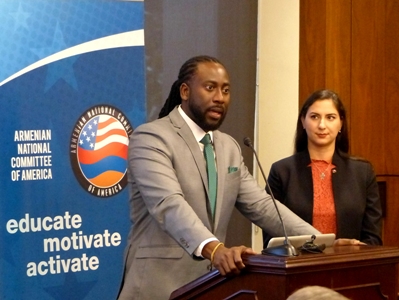Reparations expert calls for passage of Armenian Genocide Resolution in Capitol Hill speech