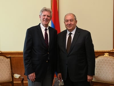 Armenia President to Frank Pallone: You are a good friend of Armenia