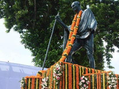 Some of Mahatma Gandhi’s remains stolen from memorial site on 150th birthday