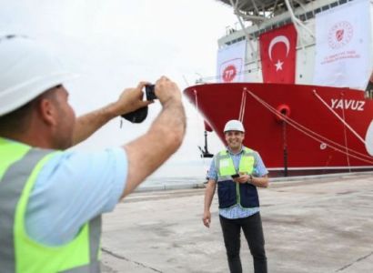 Турецкое корабль скоро начнет работы по бурению на юго-западе Кипра