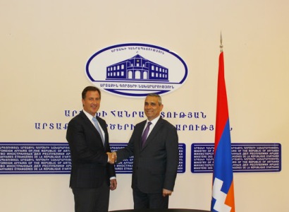 Արցախի արտգործնախարարը հանդիպել է Ամերիկայի հայկական համագումարի պատվիրակության հետ