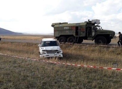 Աշոցք-Մուսայելյան ճանապարհին Mitsubishi-ն դուրս է եկել երթևեկելի գոտուց և հայտնվել դաշտում․ կա տուժած