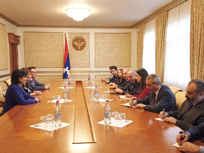 Բակո Սահակյանը ԱՄՆ կոնգրեսականների հետ քննարկել է Արցախ-ԱՄՆ հարաբերությունները