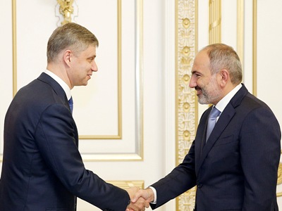 Վարչապետն ընդունել է «Ռուսական երկաթուղիներ» ԲԲԸ գլխավոր տնօրենին