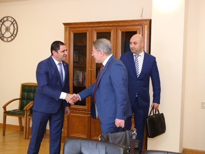 Պապիկյանն ու Կայունացման և զարգացման եվրասիական հիմնադրամի ներկայացուցիչն անդրադարձել են Հյուսիս-Հարավ միջանցքին