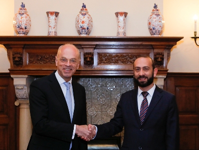 Armenia Parliament Speaker-led delegation in Netherlands