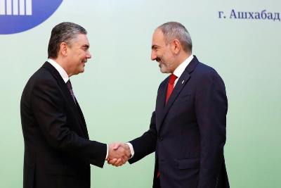 Բերդիմուհամեդովի հետ քննարկեցինք երկկողմ եւ բազմակողմ օրակարգի բազմաթիվ հարցեր․ Փաշինյան