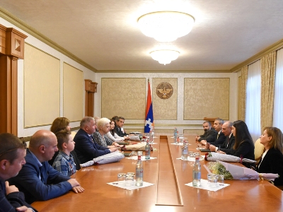 Бако Саакян провел встречу с членами бельгийской, кипрской, чешской делегаций