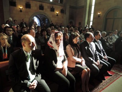 Կաթողիկոսը Սուրբ Պատարագ է մատուցել Ժնևի Սուրբ Հակոբ հայկական եկեղեցում. ներկա է գտնվել Աննա Հակոբյանը