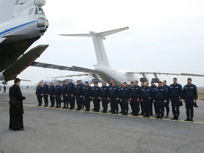 Another group of humanitarian mission of Armenia heads for Syria