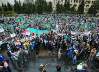 Azerbaijani antagonism headed for assemble assembly although authority bar