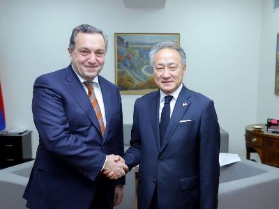 South Korean ambassador hands copy of his credentials to Deputy FM