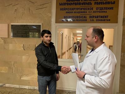 Yerevan policeman injured during fatal shooting discharged from hospital
