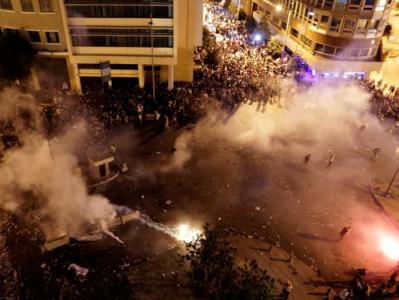 Two die in Beirut protests