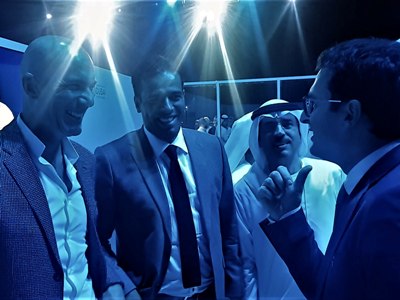 Armenian high-tech minister meets Zidane in Dubai