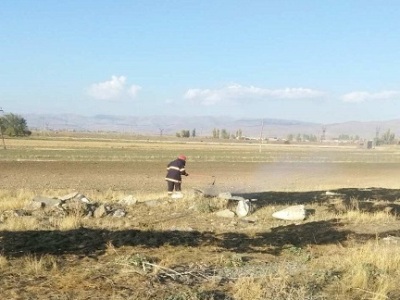 Արեւիկ գյուղում հազար քմ տարածք է այրվել (ֆոտո)