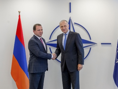 Դավիթ Տոնոյանն ու ՆԱՏՕ-ի գլխավոր քարտուղարի տեղակալը քննարկել են Հայաստան-ՆԱՏՕ համագործակցությանն առնչվող հարցեր