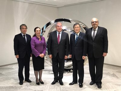Արմեն Սարգսյանն այցելել է ճապոնական Mitsubishi Heavy Industries ընկերություն