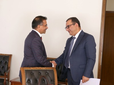 Հայ-հնդկական տնտեսական հարաբերություններն ունեն զարգացման մեծ ներուժ․ Տիգրան Խաչատրյանն ընդունել է Հնդկաստանի դեսպանին