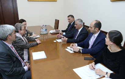Armenia Deputy PM receives EU Ambassador