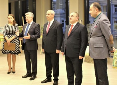 Artsakh FM attends exhibition during his visit to Moscow