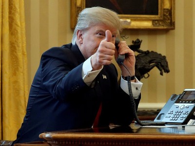 Trump informs about “a very good call” with Erdogan