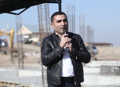 Գեղաշենում 140 փոքրիկների համար նախատեսված մանկապարտեզի կառուցման աշխատանքները մեկնարկեցին (ֆոտո)