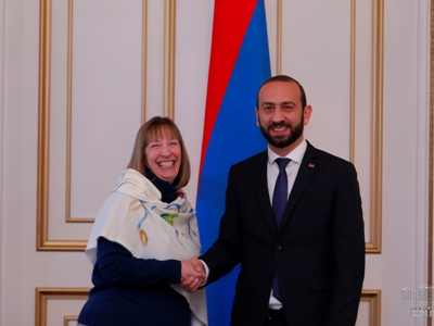 Armenia Parliament Speaker receives US Ambassador