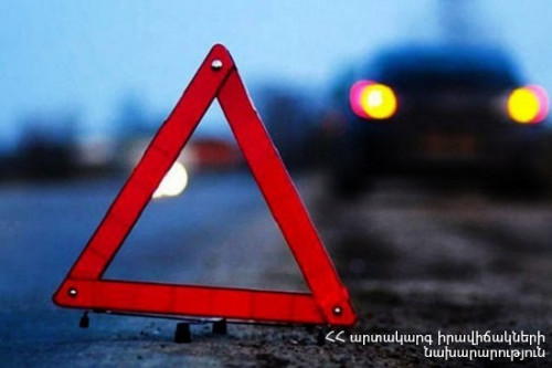 7 cars collide in Yerevan road accident
