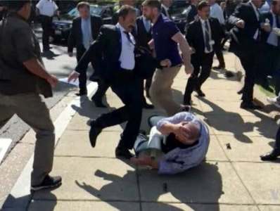 ANCA: Erdogan's bodyguard sprayed ‘unknown aerosol’ on protesters in Washington