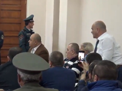 Former Armenian army general's attorneys file motion for judge's self-recusal