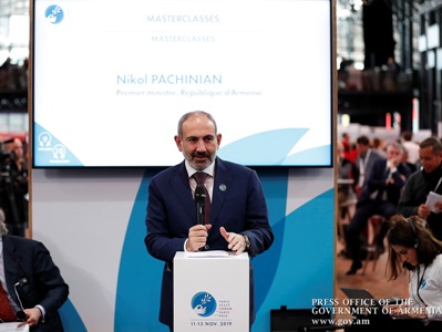 Armenian PM: Young people have to start creating future now