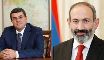 Newspaper: Pashinyan indirectly supports Arayik Harutyunyan in Karabakh presidential election