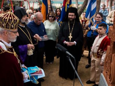 Monument to Armenian Genocide victims opens in Greek city of Kalamata