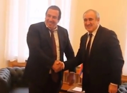 Delegation led by Prosperous Armenia party leader visits Moscow