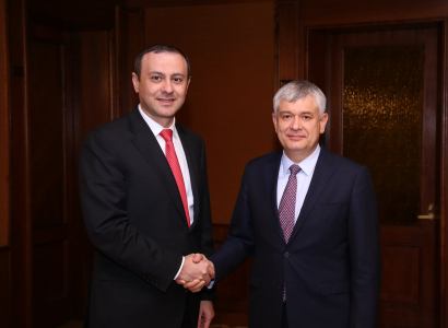 Armenian Security Council Secretary meets with Uzbek counterpart