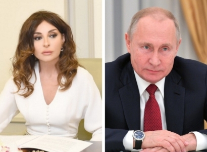 Russia President awards Mehriban Aliyeva