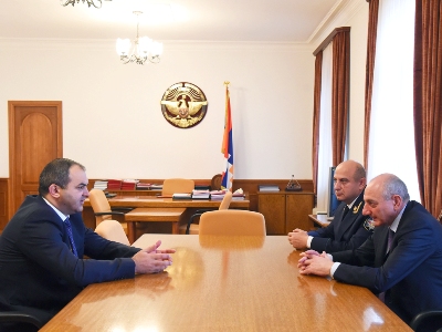 Karabakh President, Armenia attorney general discuss collaboration
