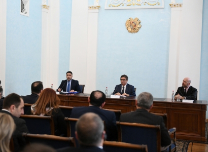 Italy High Council of the Judiciary delegation meets with Armenian judiciary representatives